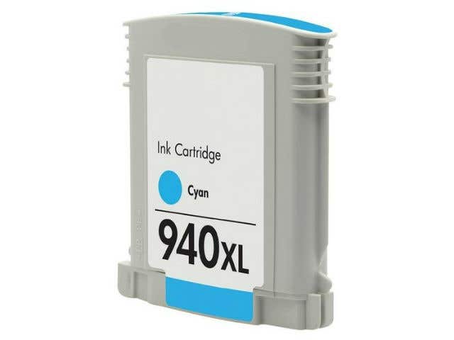 HP 940XL Cyan (C4903AN) High Yield Remanufactured Ink Cartridges 