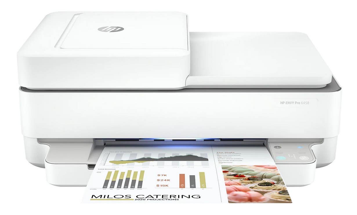 HP ENVY Pro 6458 Printer Front 