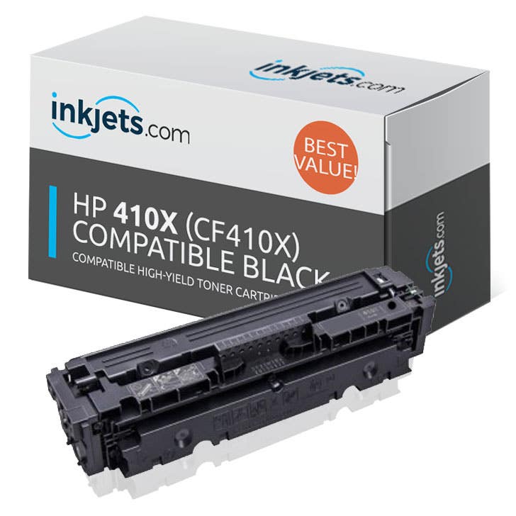 HP CF410X (410X) Black Compatible Toner Cartridge