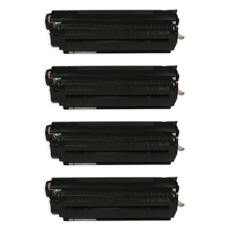 HP 12A Black 4-Pack