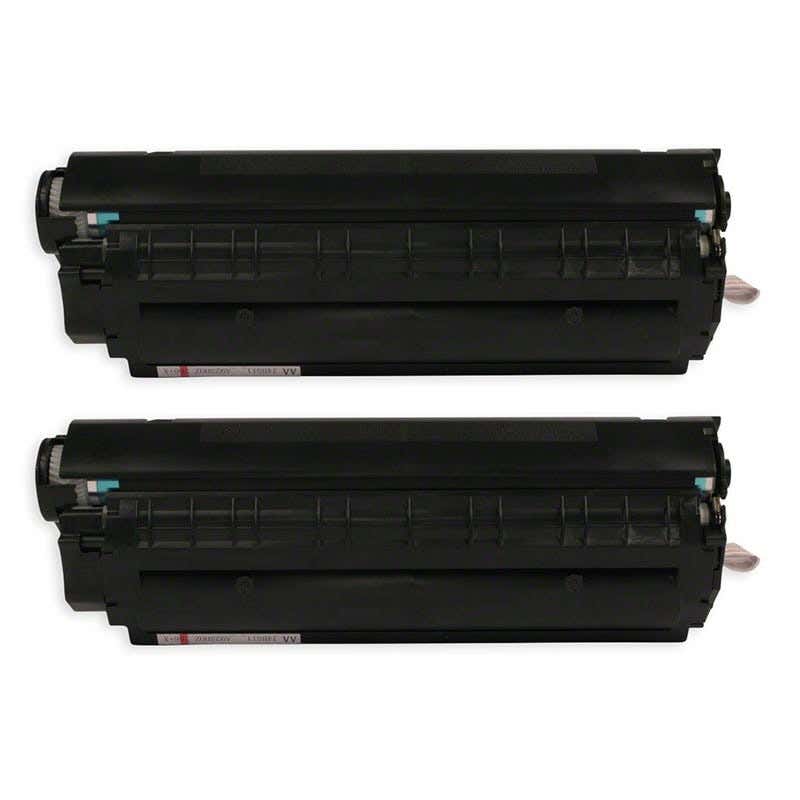 HP 12A Black Twin Pack