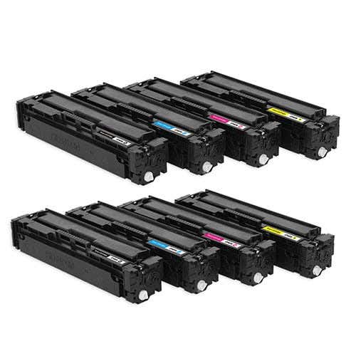 HP 201X Color 8-Pack