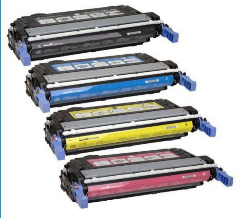 HP 643A Remanufactured Laser Toner Cartridges 4-Pack