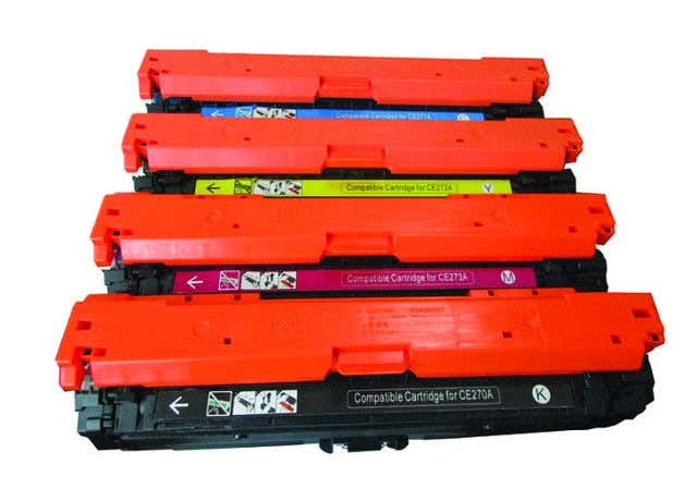 HP 650A Remanufactured Laser Toner Cartridges 4-Pack