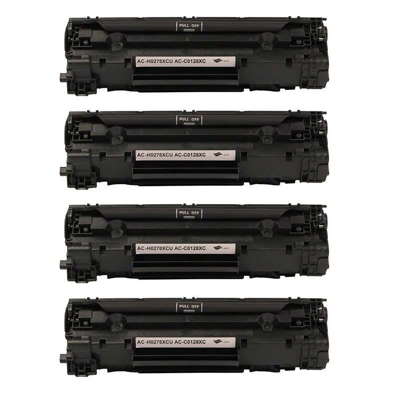 HP 78A Black 4-Pack 