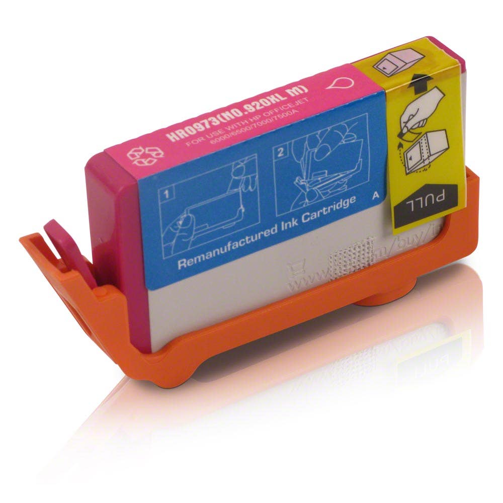 HP 920XL Magenta (CD973AN) Remanufactured Ink Cartridge - High Yield