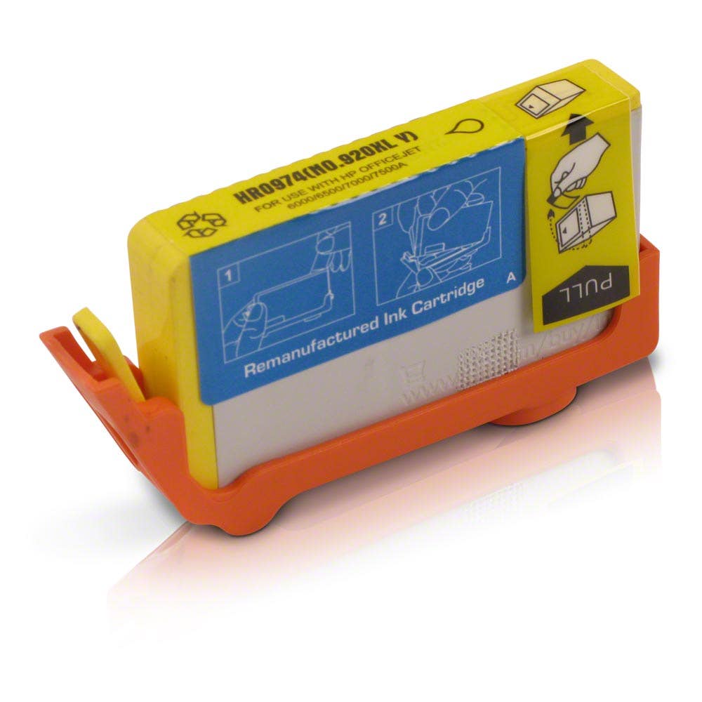 HP 920XL Yellow (CD974AN) Compatible Ink Cartridge - High Yield
