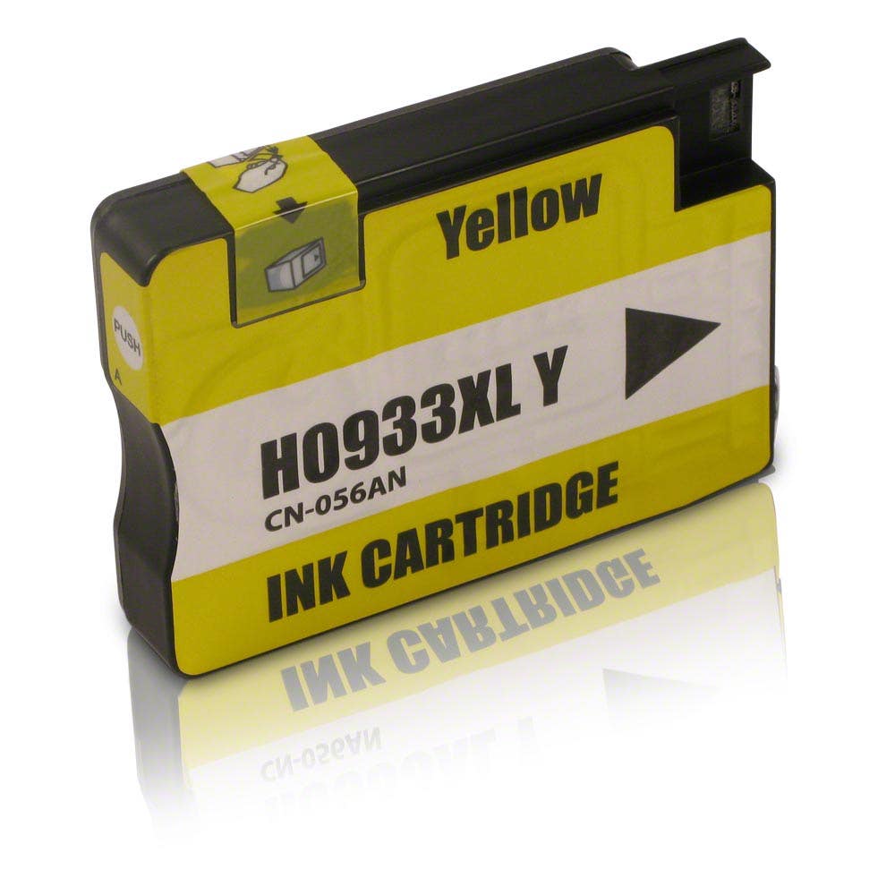 HP 933XL Yellow Remanufactured Ink Cartridge - Yellow
