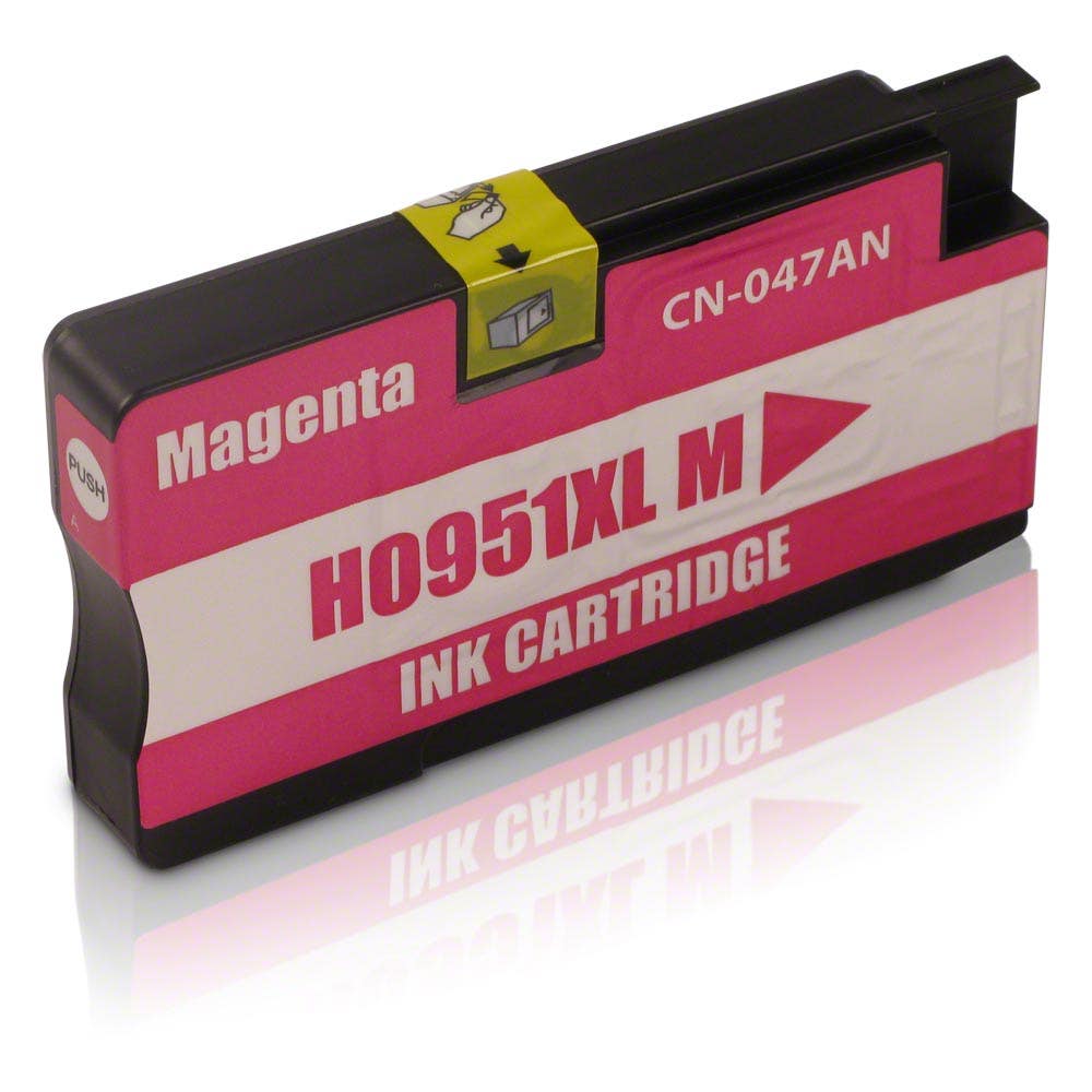 Compatible HP 951XL (CN047AN) Magenta Ink Cartridge - Magenta