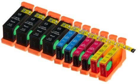 Lexmark 100XL High-Yield Compatible Ink Cartridge 10-Pack Combo_Inkjets