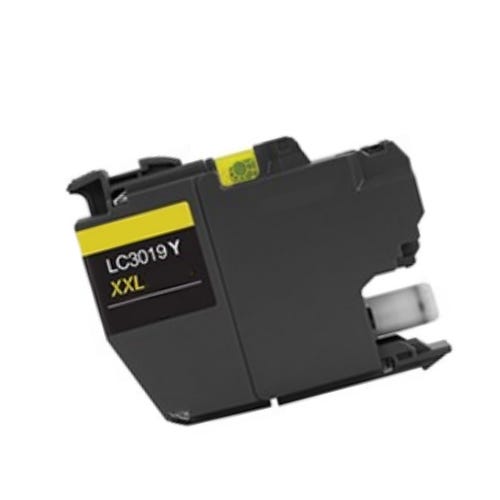 Brother LC3019Y Compatible Yellow Super High-Yield Ink Cartridge