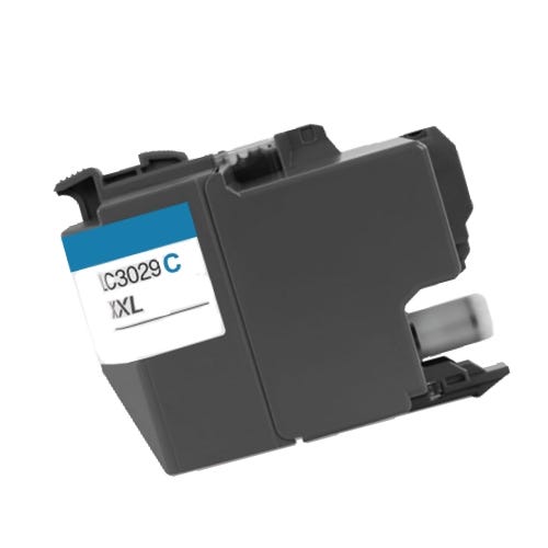 Brother LC3029C Compatible Cyan Super High-Yield Ink Cartridge 