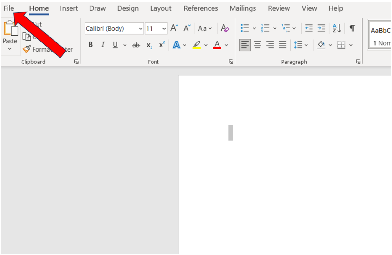 screenshot of printing setting