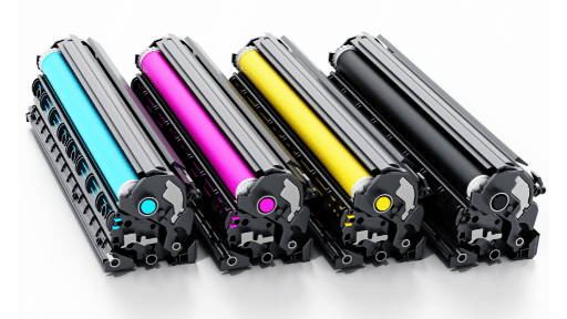image of printer toner cartridges