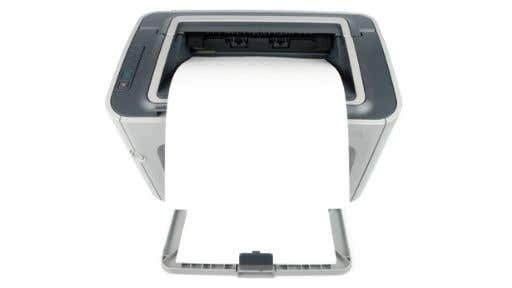 white printer